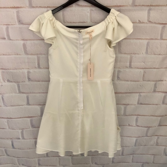 Rebecca Taylor Textured Dress. NWT.  Ivory Size 8 - Picture 9 of 13